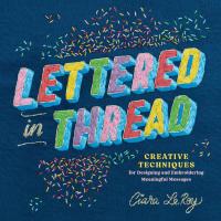 Lettered in Thread